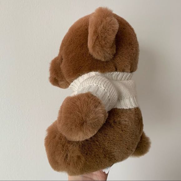 Vintage Eden Brown Bear Plush Stuffed Animal Toy - Picture 5 of 9